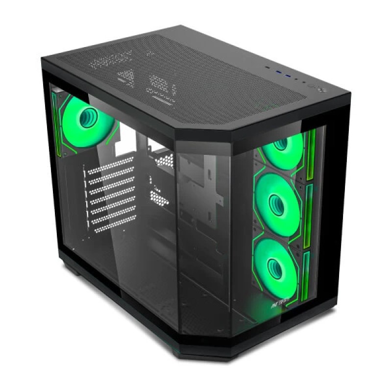 Ant Esports Crystal X11 ARGB Black